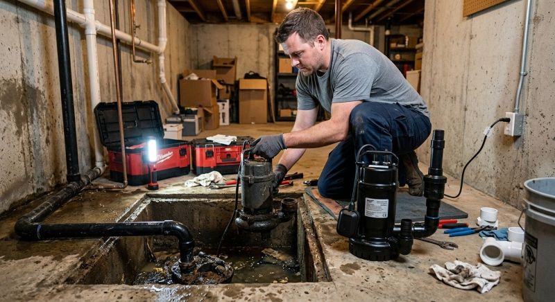 Ejector Pump Installation in Boston, MA